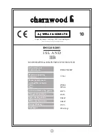 Предварительный просмотр 15 страницы Charnwood Island III Operating & Installation Instructions Manual