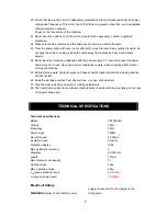 Preview for 7 page of Charnwood LS5T37A Operating Instructions Manual