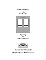 Charnwood OLX Operating And Installation Instructions preview