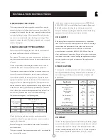 Preview for 10 page of Charnwood Skye 5 Operating & Installation Instructions Manual