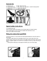 Preview for 3 page of Charnwood W575 Operating Instructions Manual