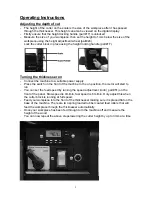 Предварительный просмотр 5 страницы Charnwood W575 Operating Instructions Manual