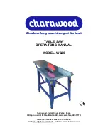 Charnwood W625 Operator'S Manual preview