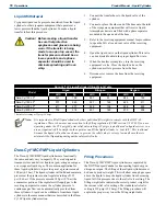 Предварительный просмотр 22 страницы CHART Cryo-Cyl80HP Product Manual