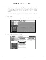 Предварительный просмотр 15 страницы CHART MVE TS Quick Reference Manual