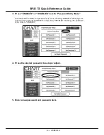 Предварительный просмотр 20 страницы CHART MVE TS Quick Reference Manual