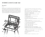 Preview for 1 page of Chasing Control Console User Manual