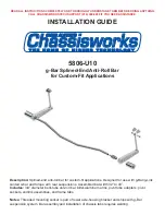 Preview for 1 page of Chassisworks 5806-U10 Installation Manual