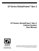 Chatsworth Products GlobalFrame Gen 2 GT Series User Manual предпросмотр