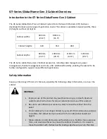 Предварительный просмотр 3 страницы Chatsworth Products GlobalFrame Gen 2 GT Series User Manual
