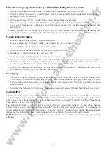 Preview for 7 page of Chattanooga Group Hydrocollator E-1 Operating Manual