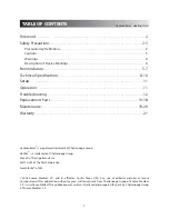 Preview for 3 page of Chattanooga Group Hydrocollator E-1 User Manual