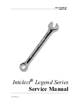 Chattanooga Group INTELECT LEGEND Series Service Manual предпросмотр