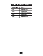 Предварительный просмотр 154 страницы Chattanooga Group Stabilizer Operating Instructions Manual