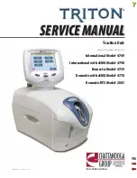 Предварительный просмотр 1 страницы Chattanooga Group TRITON 2841 Service Manual