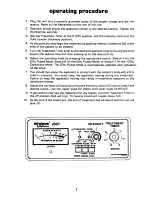 Предварительный просмотр 8 страницы Chattanooga Intelect 225P Operator'S Manual