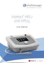 Chattanooga Intelect HPL15 User Manual предпросмотр