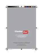 Предварительный просмотр 12 страницы Chatter Box DUO Owner'S Manual