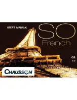 Chausson 500 User Manual preview