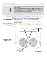 Предварительный просмотр 7 страницы Chauvet DJ Bubble King Quick Reference Manual