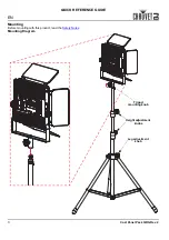 Preview for 4 page of Chauvet DJ Cast Panel Pack Quick Reference Manual