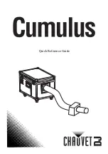 Chauvet DJ Cumulus Quick Reference Manual предпросмотр