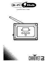 Chauvet DJ D-Fi Series Quick Reference Manual preview