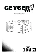 Chauvet DJ Geyser T6 Quick Reference Manual preview