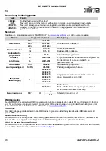 Preview for 49 page of Chauvet DJ SlimPAR PRO Pix Quick Reference Manual