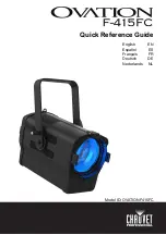 Chauvet Professional 03031482 Quick Reference Manual preview