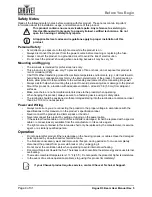 Preview for 6 page of Chauvet Professional 080111732 User Manual