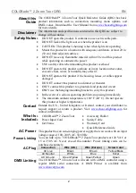 Preview for 2 page of Chauvet Professional COLORado 2 Zoom Tour Quick Reference Manual