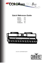 Preview for 1 page of Chauvet Professional COLORado PXL Bar 16 Quick Reference Manual