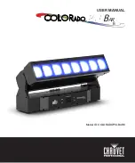 Предварительный просмотр 1 страницы Chauvet Professional COLORADO PXL BAR 8 User Manual