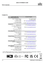 Preview for 36 page of Chauvet Professional COLORdash Par-H18X Quick Reference Manual