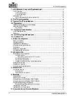 Preview for 4 page of Chauvet Professional F4IP User Manual