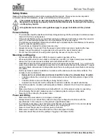 Preview for 6 page of Chauvet Professional MAVERICK STOM 2 PROFILE User Manual