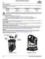 Предварительный просмотр 16 страницы Chauvet Professional Rogue Outcast 1 Hybrid Quick Reference Manual