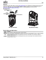 Предварительный просмотр 45 страницы Chauvet Professional Rogue Outcast 1 Hybrid Quick Reference Manual