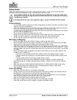 Preview for 6 page of Chauvet Professional ROGUEOUTCAST2HYBRID User Manual