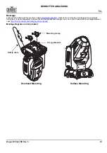 Предварительный просмотр 41 страницы Chauvet Professional ROGUER3SPOT Quick Reference Manual