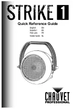 Chauvet Professional STRIKE 1 Quick Reference Manual preview