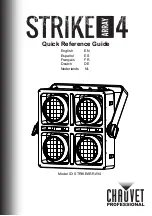 Chauvet Professional STRIKEARRAY4 Quick Reference Manual preview