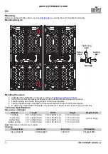 Предварительный просмотр 4 страницы Chauvet Professional VID-CURVEKIT Quick Reference Manual