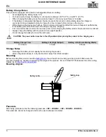 Preview for 4 page of Chauvet Professional WELL Gobo Quick Reference Manual