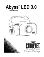 Chauvet Abyss LED 3.0 User Manual предпросмотр