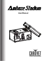 Chauvet Amhaze Stadium User Manual preview