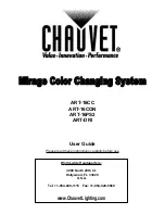 Chauvet ART-16CC User Manual preview