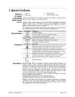 Preview for 3 page of Chauvet Beamer 8 User Manual