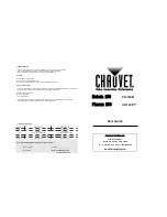 Chauvet CH-140B User Manual preview